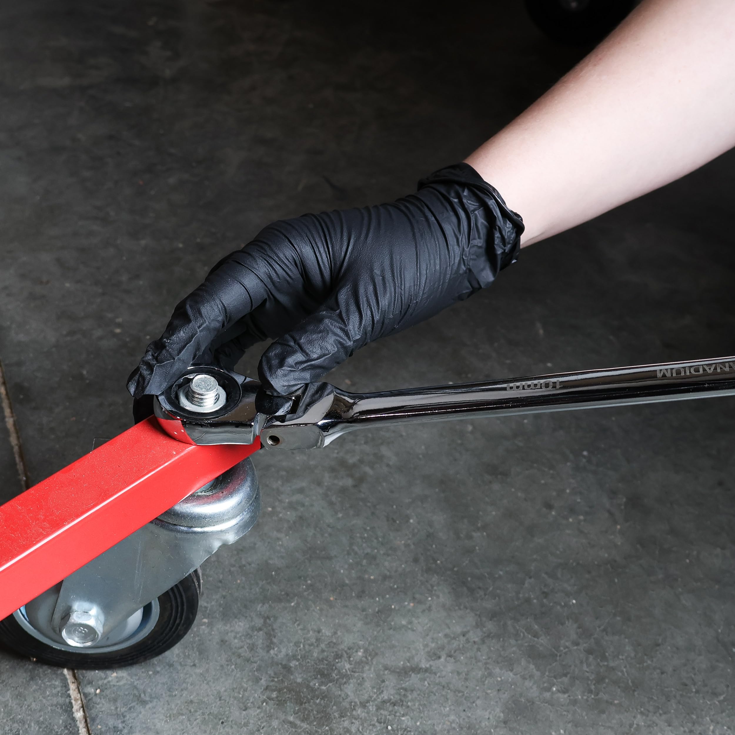 ABN 5pc Ratcheting Wrench Set - Ratchet Tools Double End Flex Head Replacement Tools for Metric Ratcheting Wrench Set - Image 5