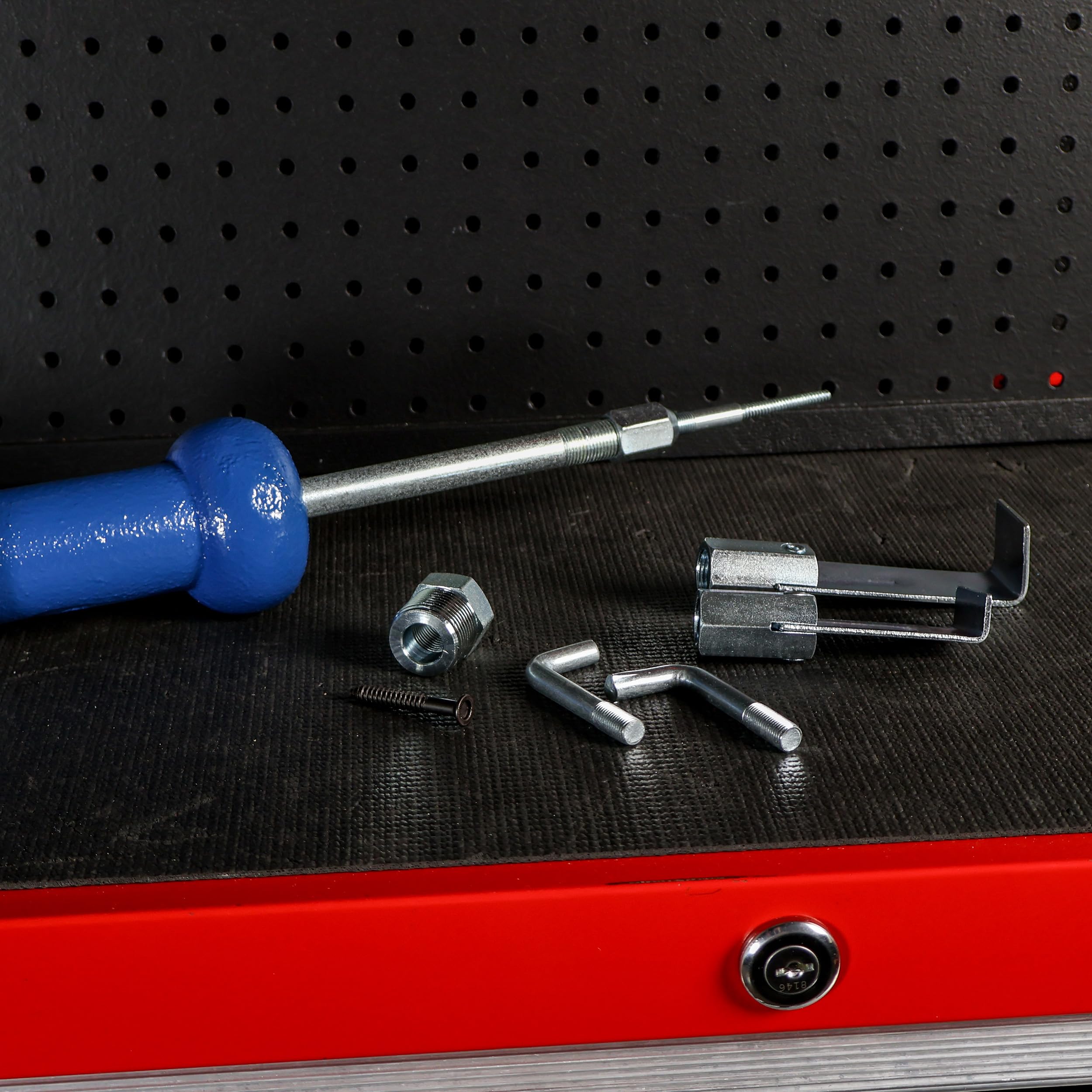 ABN Auto Slide Hammer 9-Piece Set, 5lb Pound – Puller Kit for Small Hail Dent Removal on Car Body - Image 6