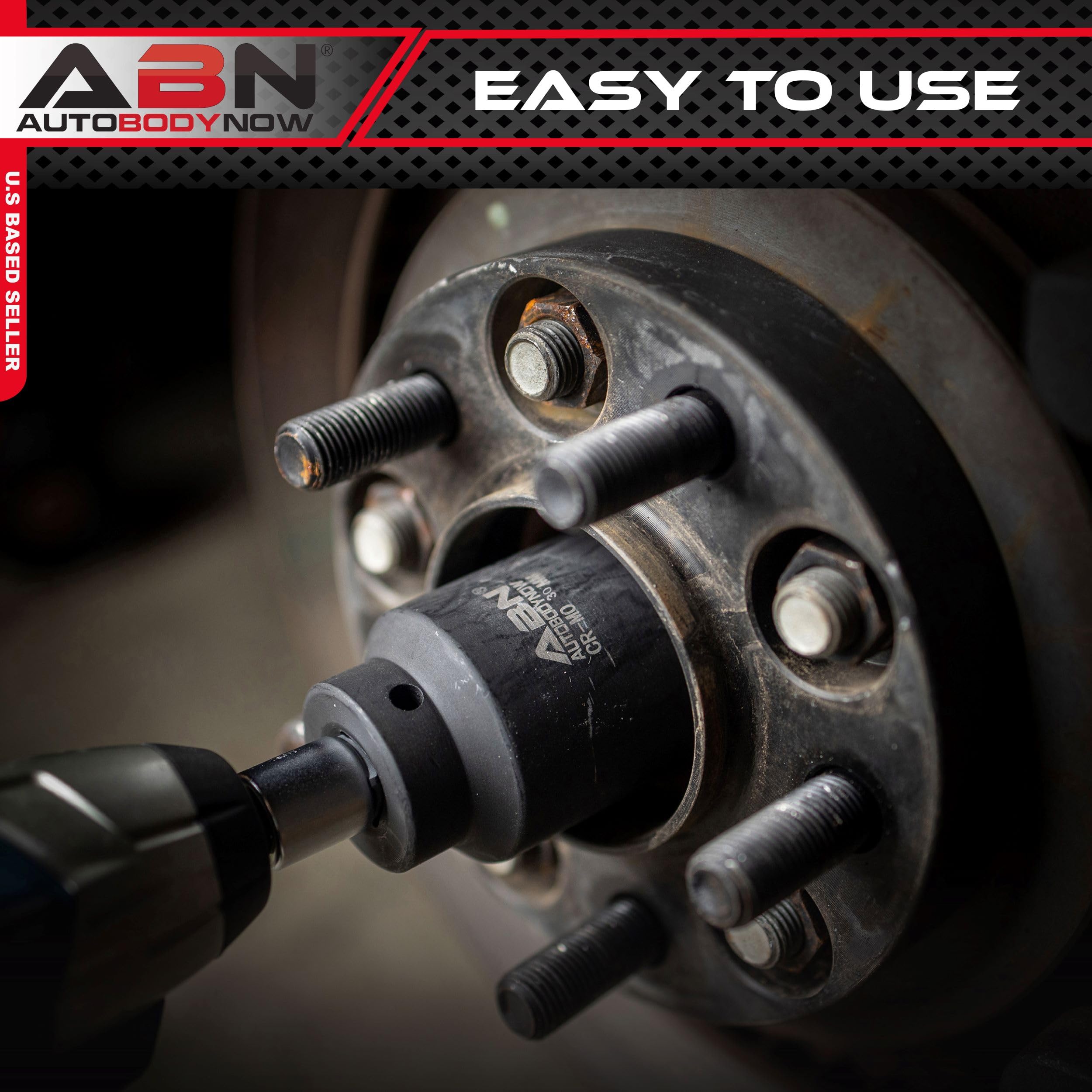 ABN Axle Nut Socket, 30mm, 1/2in Drive, 6 Point – Universal for All Vehicle 6pt Installation, Removal, Repair - Image 4