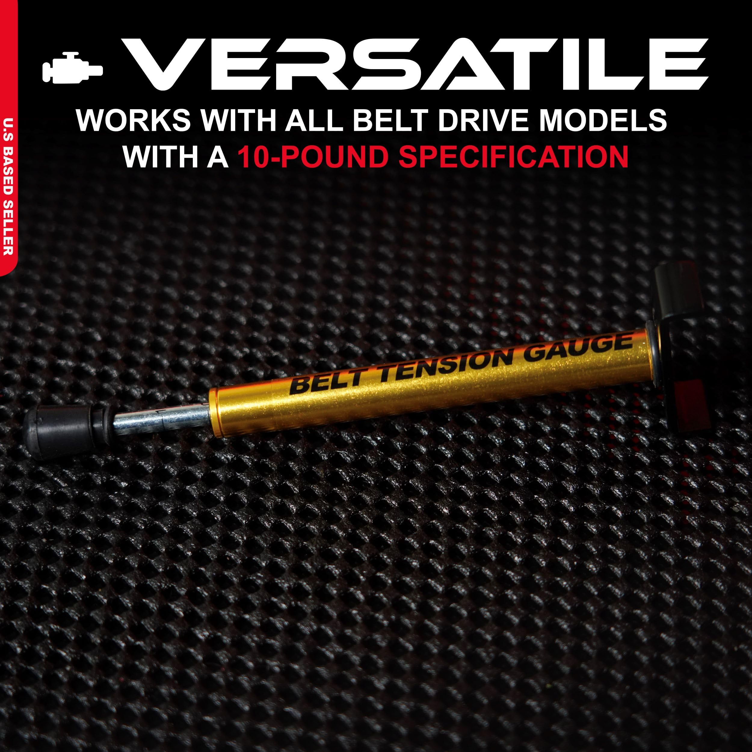ABN Belt Tension Gauge - Universal, 10 lbs Specification, Easy to Read - Image 3