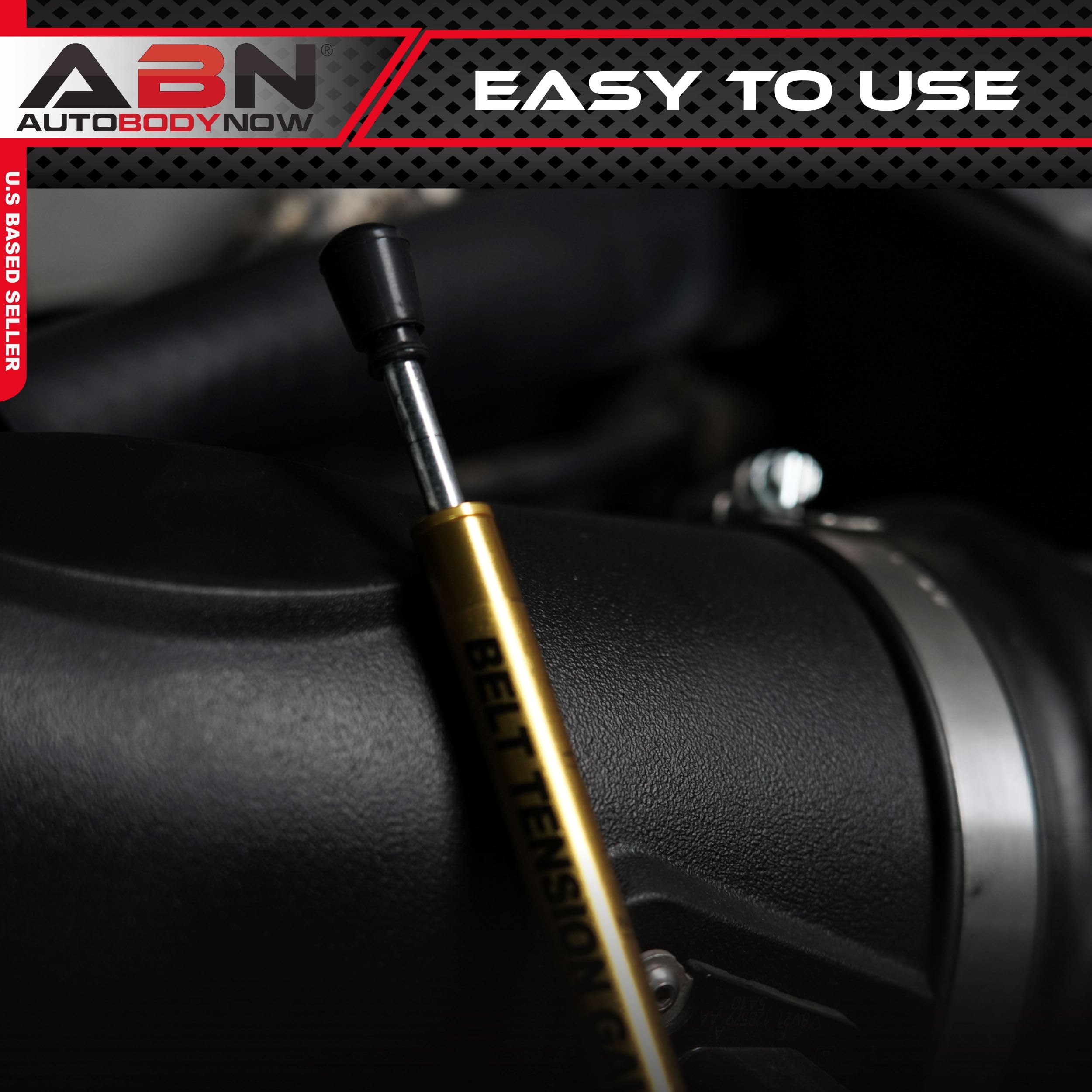 ABN Belt Tension Gauge - Universal, 10 lbs Specification, Easy to Read - Image 4