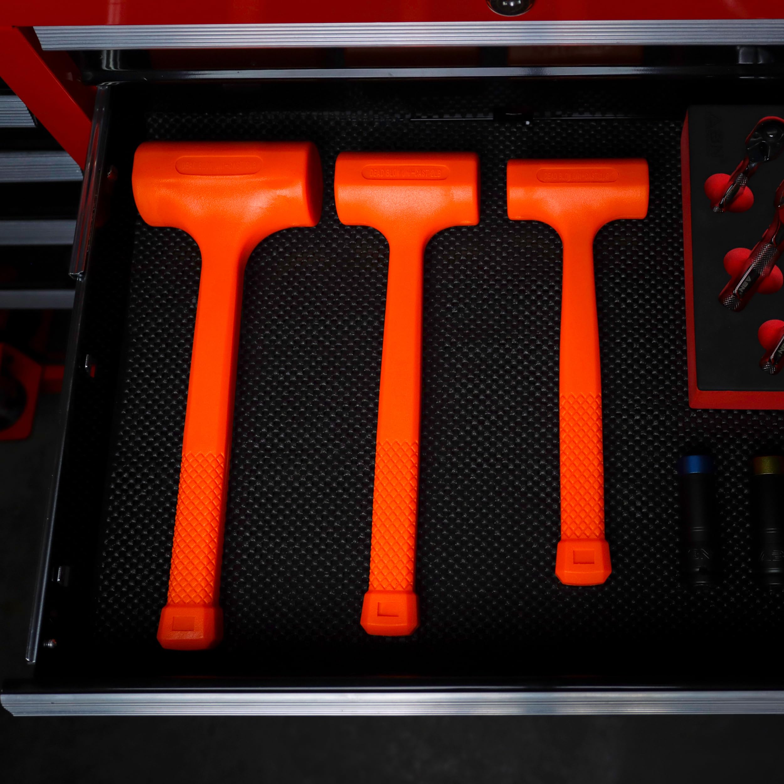 ABN Dead Blow Hammer 3-Piece Set – 1, 2, and 3 lb Pound – Unicast Mallets with Non-Marring Rubber Coating - Image 6