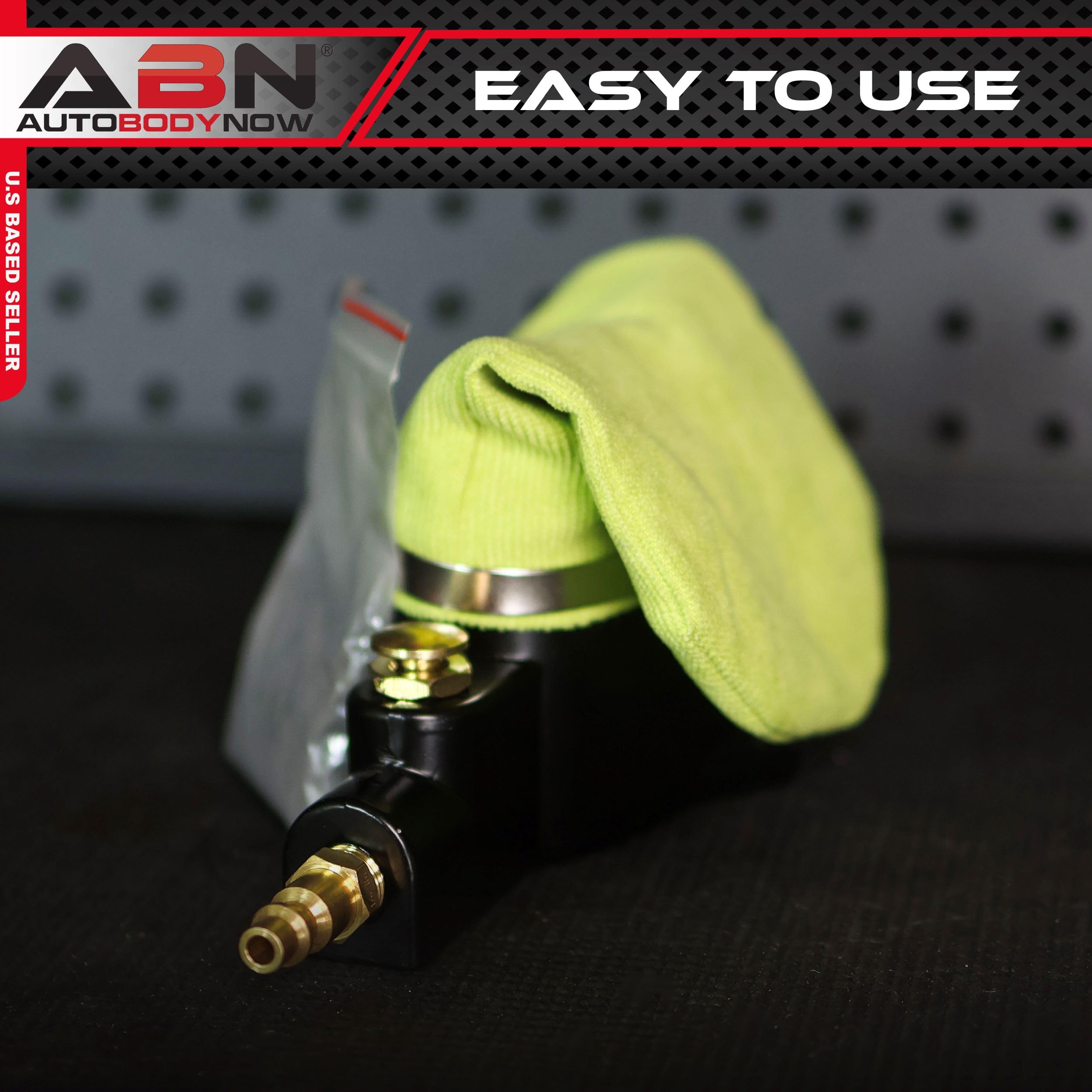 ABN Pneumatic Spark Plug Cleaner – Spark Plug Sandblaster Plug Cleaner Tool with Abrasive, Universal Sparkplug Cleaner - Image 4