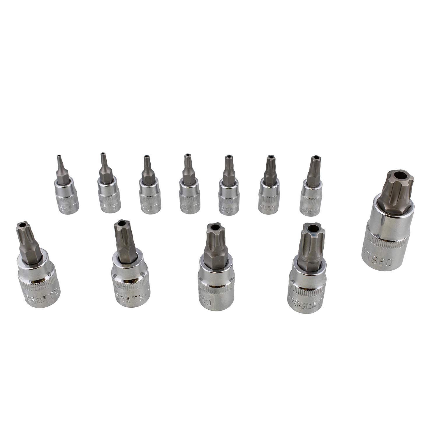 ABN Torx Plus Socket Set Star Bit Set, 5 Star Tamper Proof Bit Set, Tamper Proof – 12-Piece Torx Set - Image 4