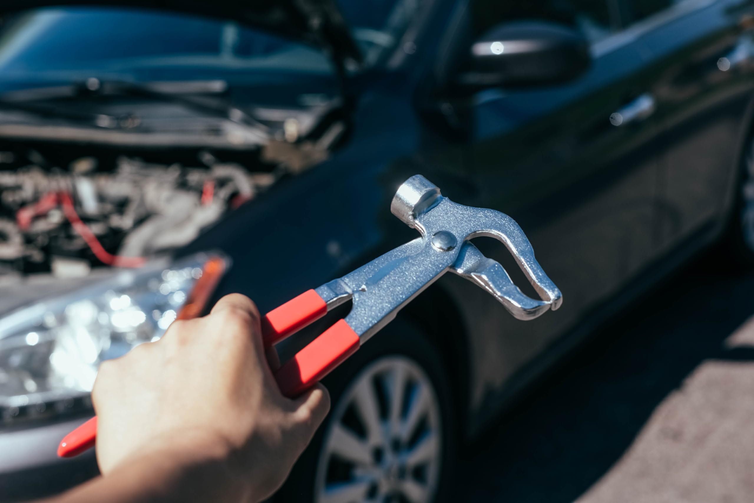 ABN® | Wheel Weight Pliers – Wheel Weight Hammer Tool Tire Weight Removal Tool - Image 6